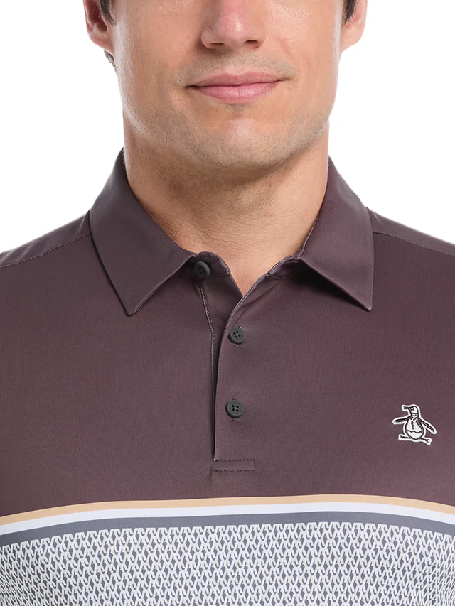 Original Penguin Engineered P Color Block Polo - Image 3