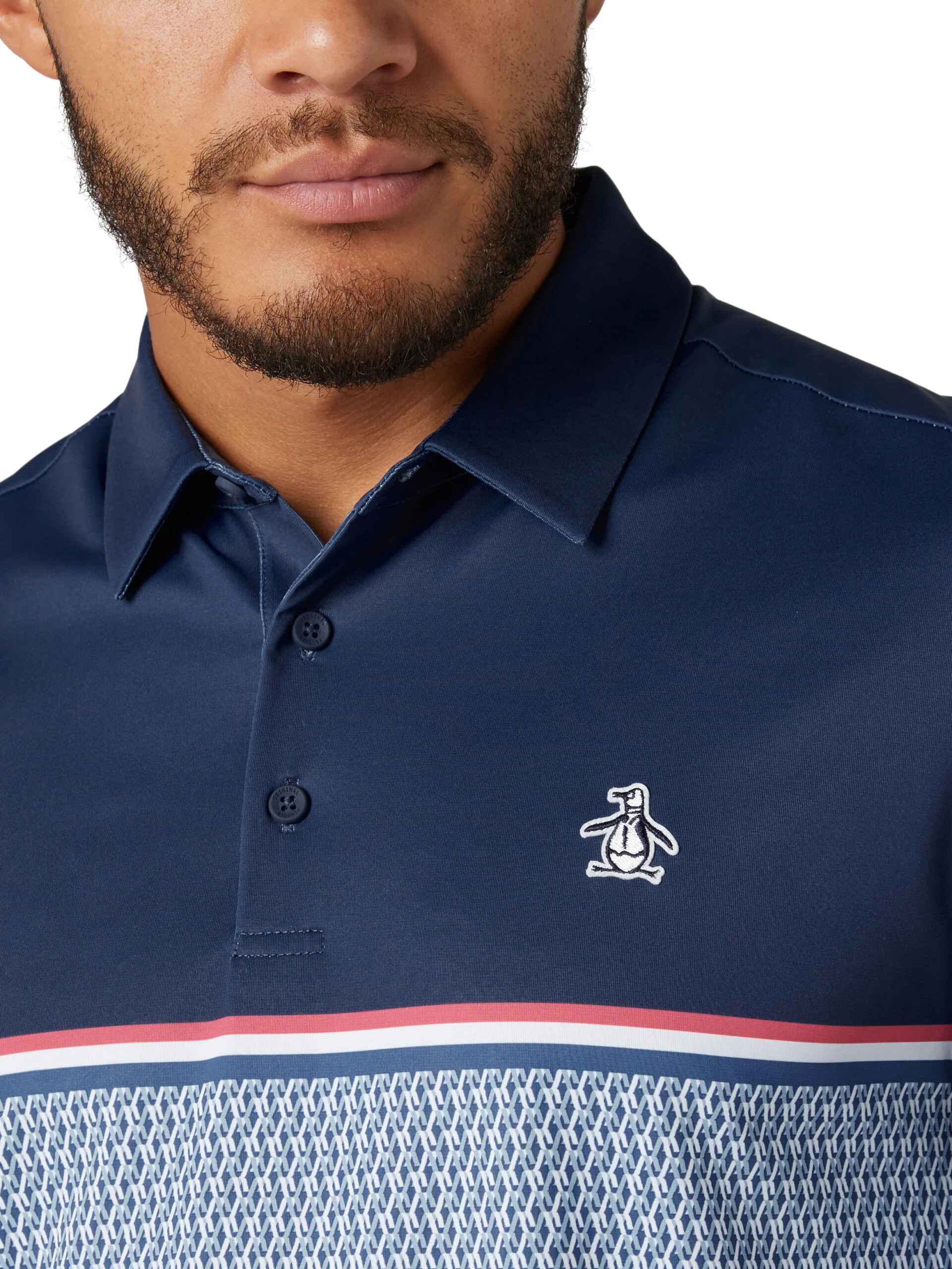 Original Penguin Engineered P Color Block Polo - Image 7