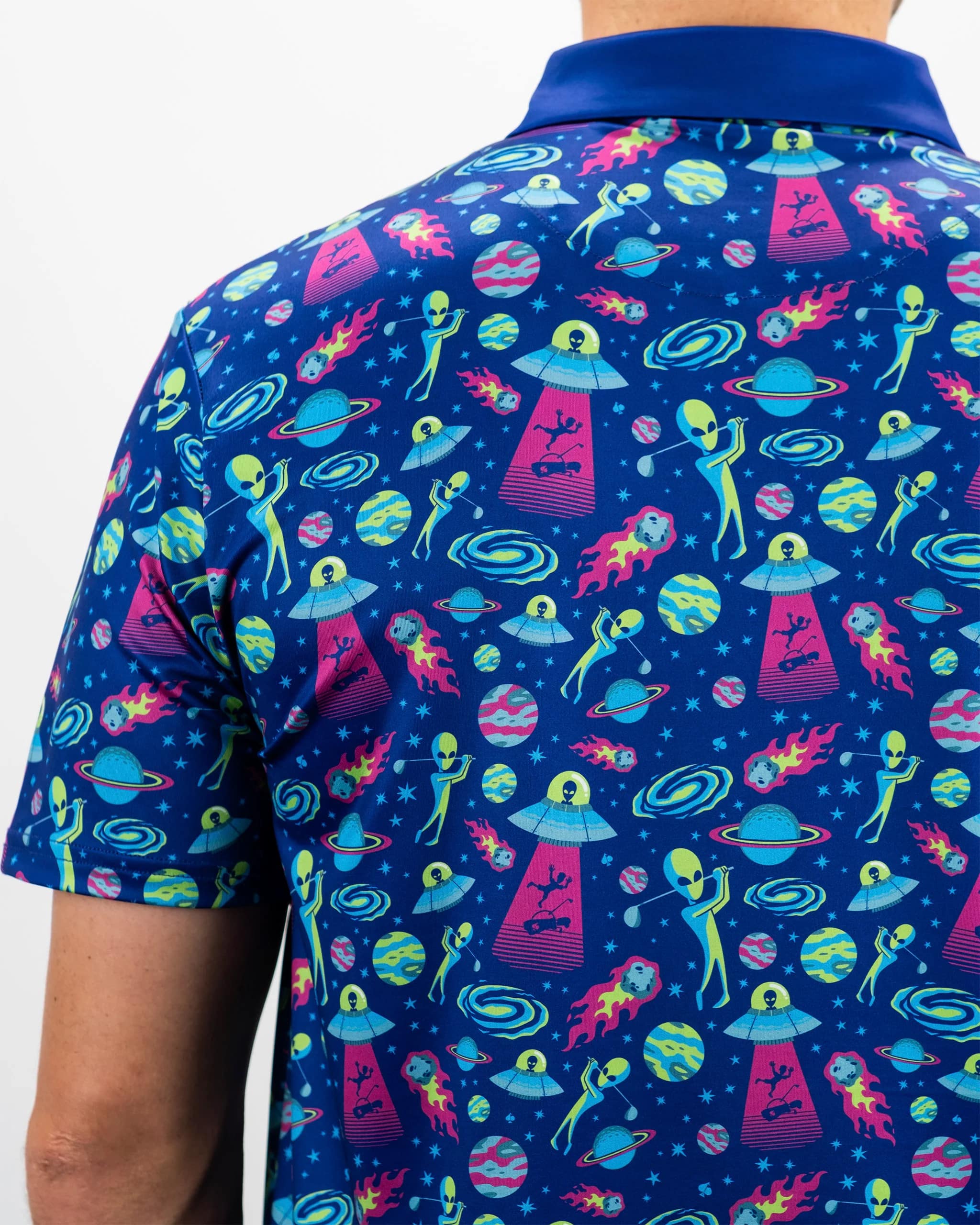 Pins & Aces Alien Invasion Polo - Image 6