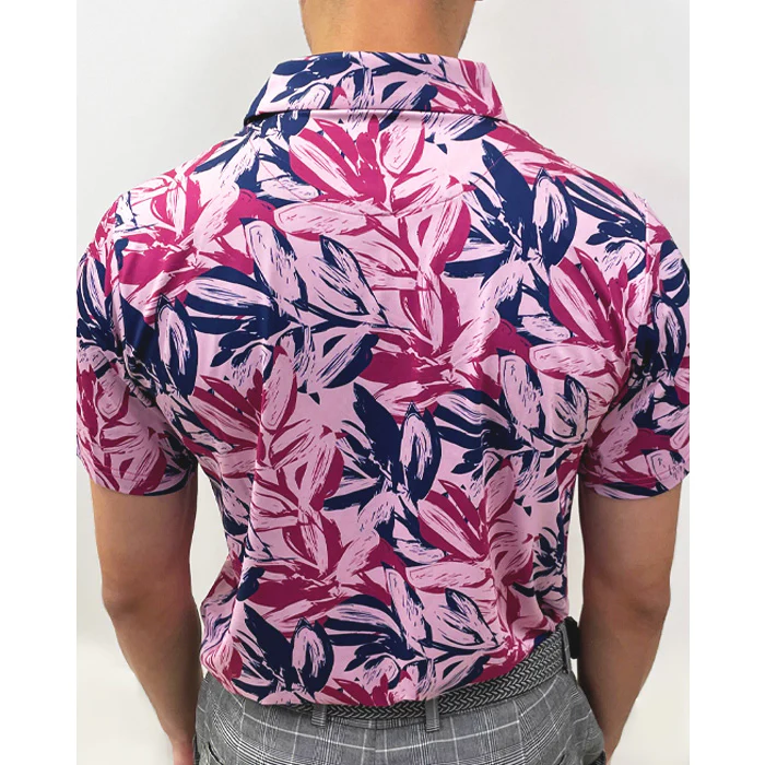 Pins & Aces Brushed Floral Polo - Image 5