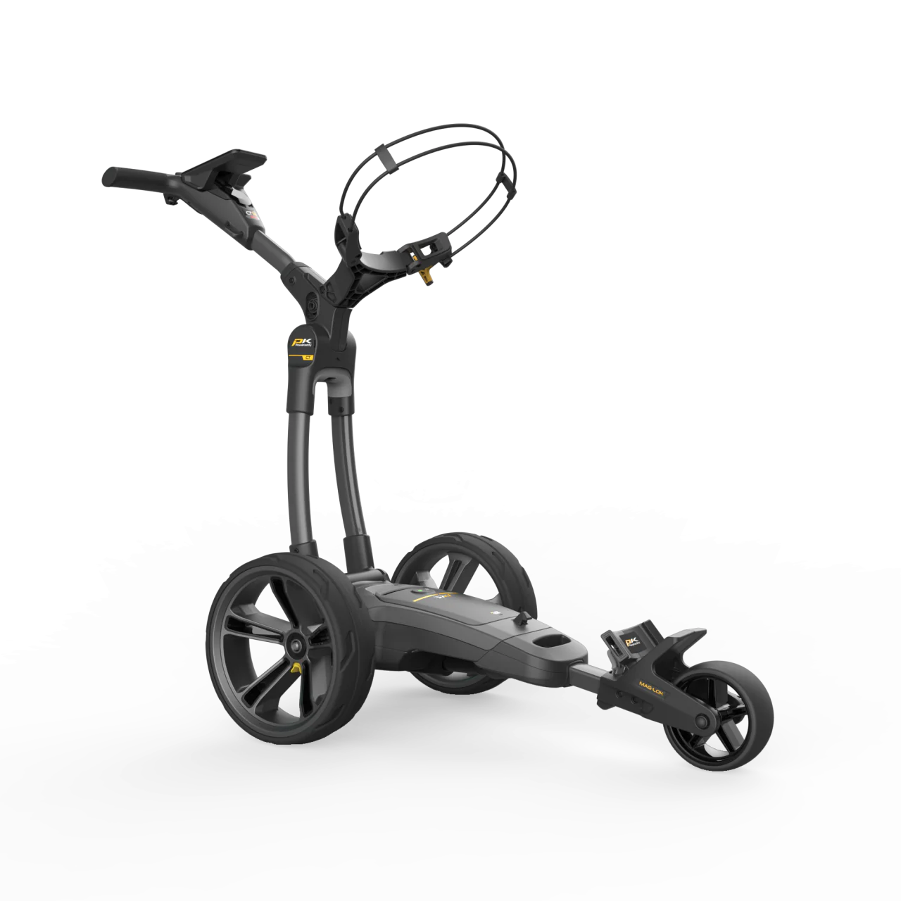 Powakaddy CT12 EBS GPS Extended Lithium Buggy - Gun Metal