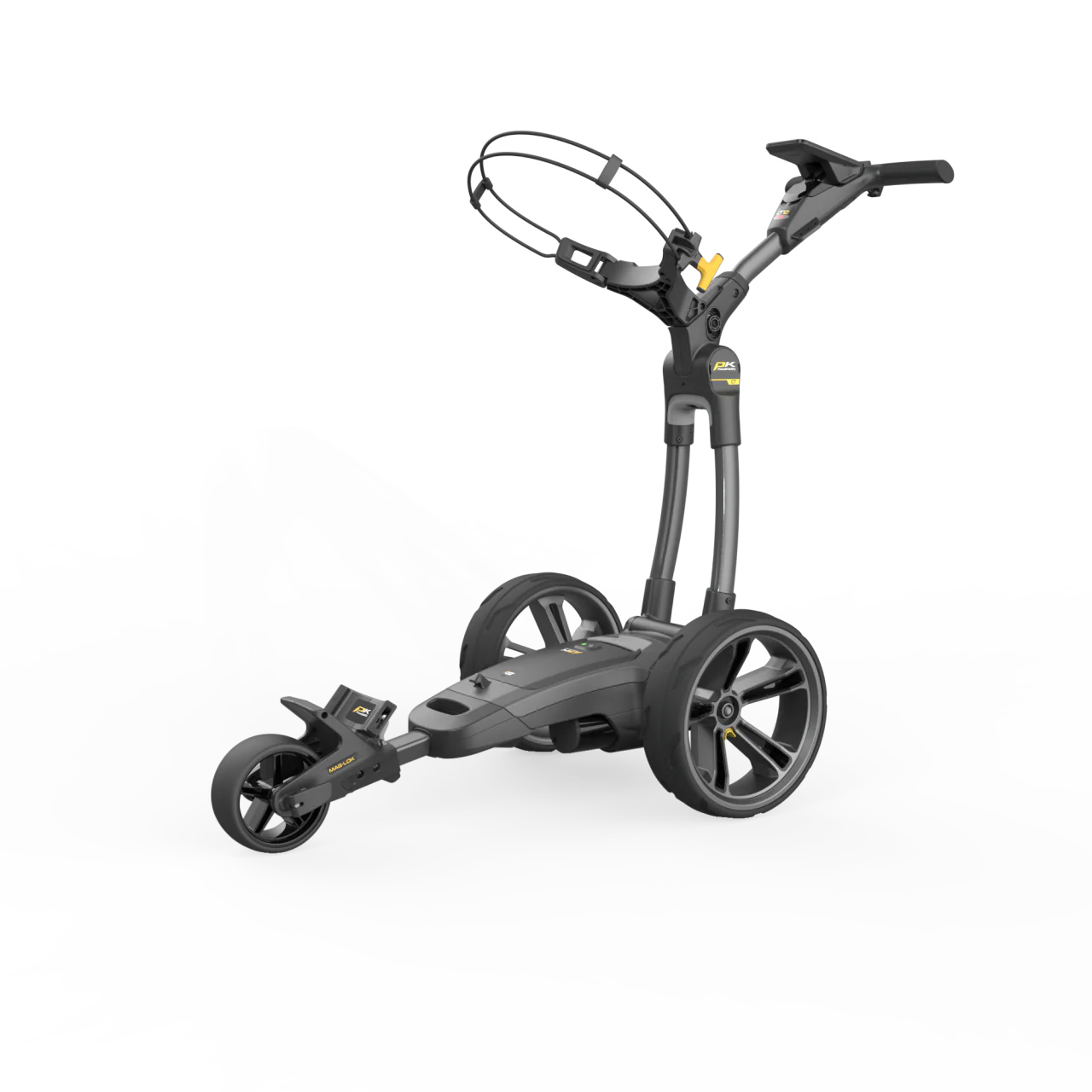 Powakaddy CT12 EBS GPS Extended Lithium Buggy - Gun Metal - Image 4