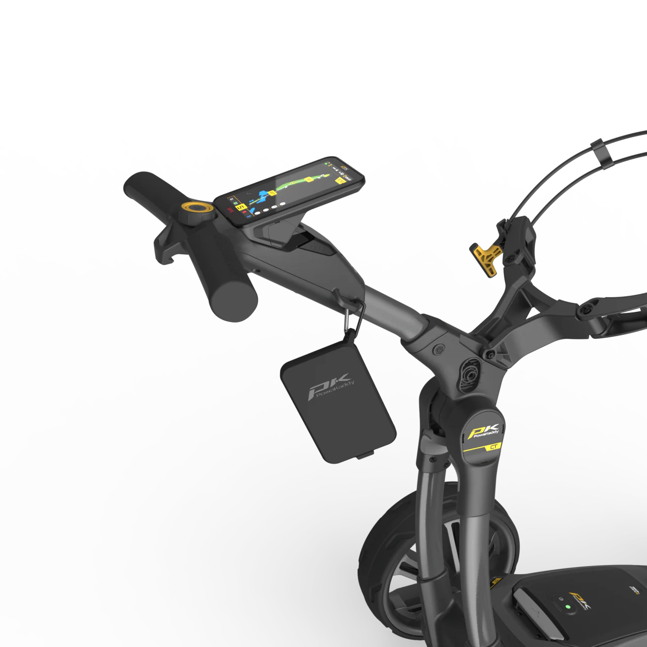 Powakaddy CT12 EBS GPS Extended Lithium Buggy - Gun Metal - Image 8