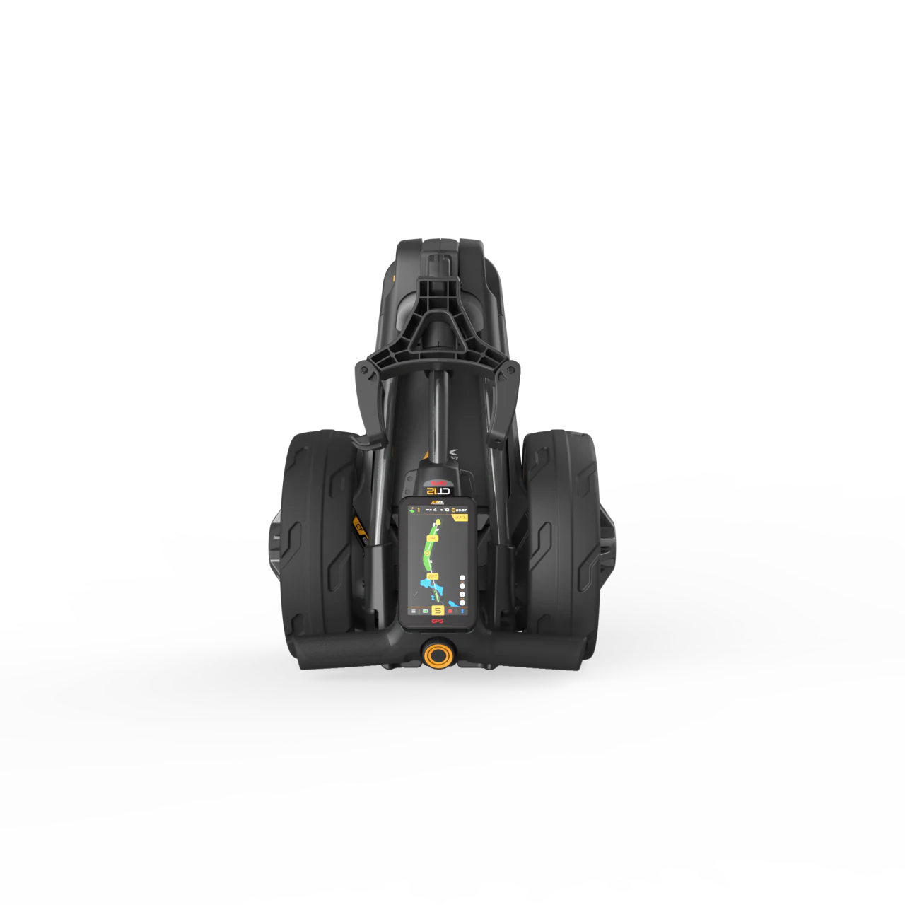 Powakaddy CT12 EBS GPS Extended Lithium Buggy - Gun Metal - Image 9
