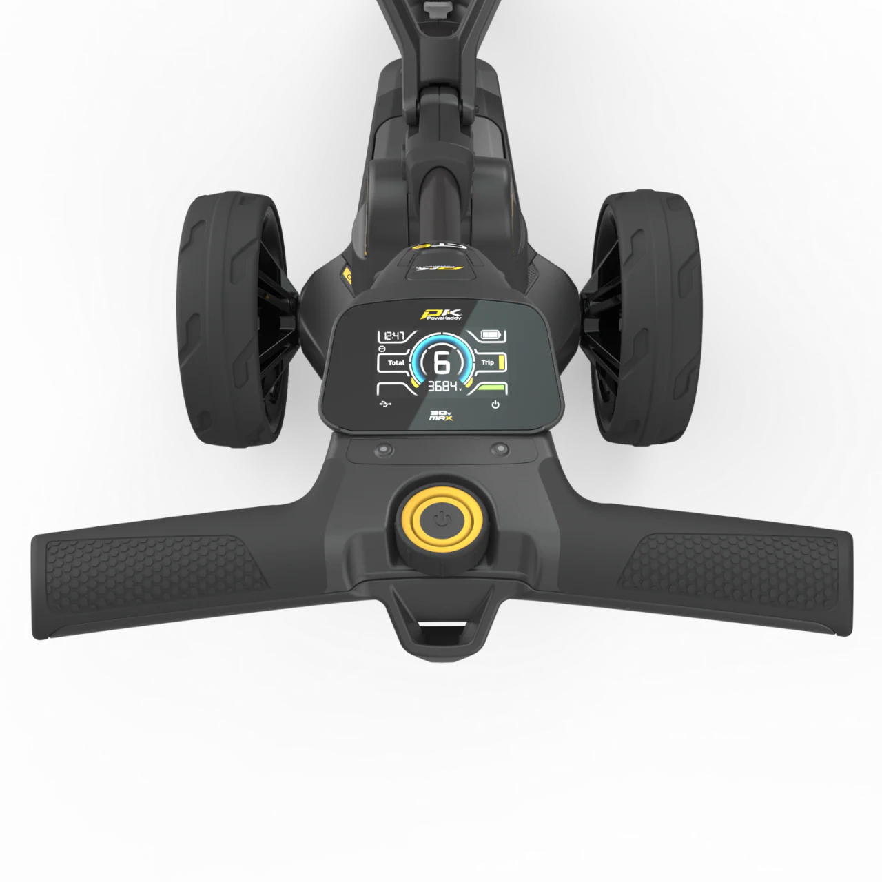 Powakaddy CT6 Extended Lithium Buggy - Black - Image 3