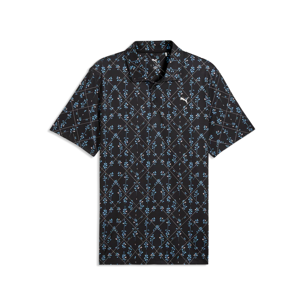 Puma Cloudspun Argyle Bloom Polo