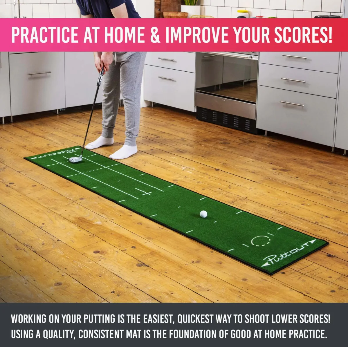 PuttOut Medium Putting Mat - Image 6