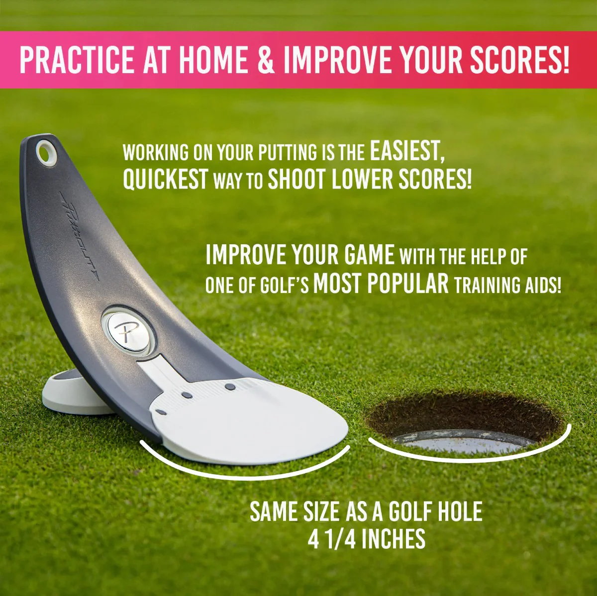 PuttOut Premium Pressure Trainer - Stone - Image 2
