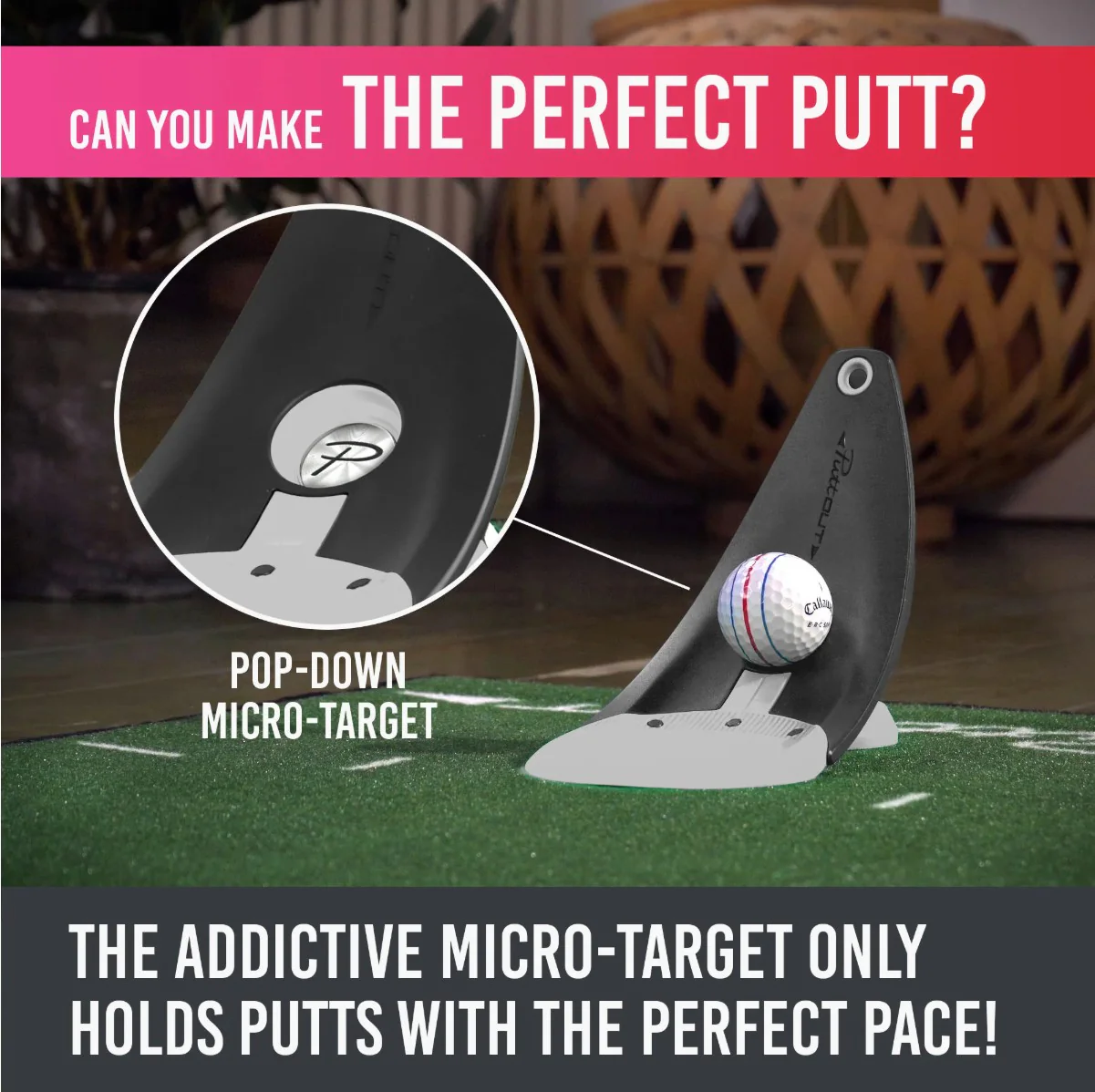 PuttOut Premium Pressure Trainer - Stone - Image 4