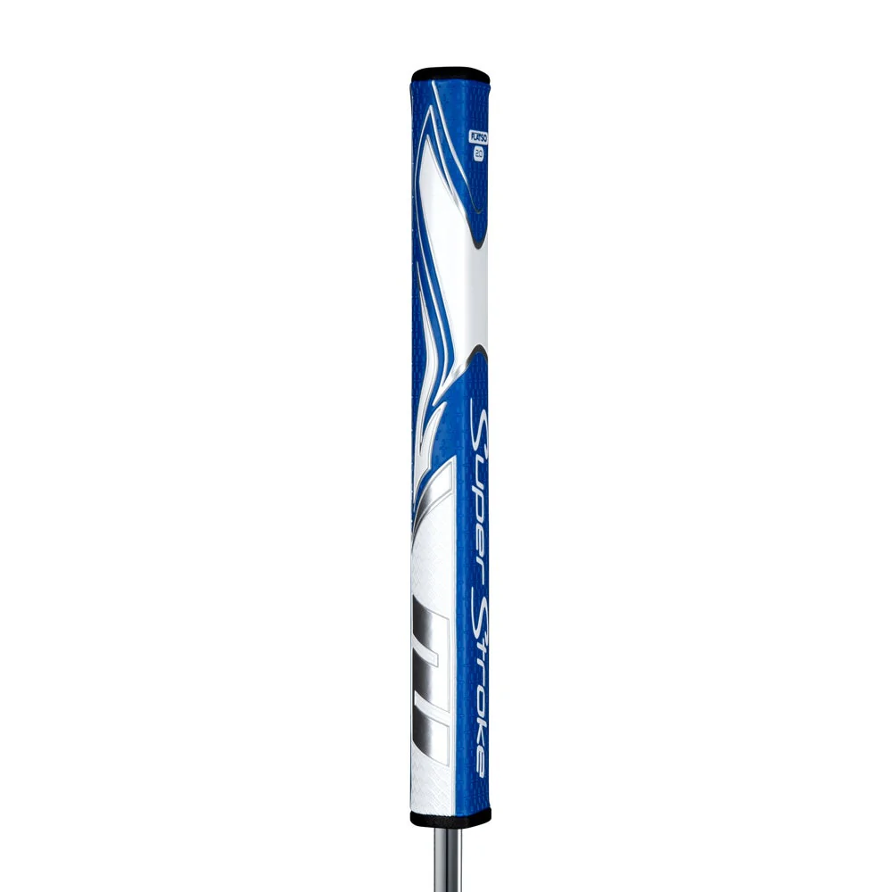 SuperStroke Zenergy Flatso 2.0 Putter Grip - Blue/White