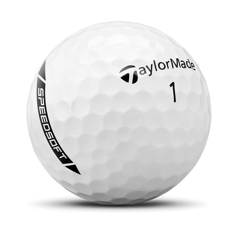 TaylorMade 2024 Speed Soft Golf Balls 12pk - White - Image 3