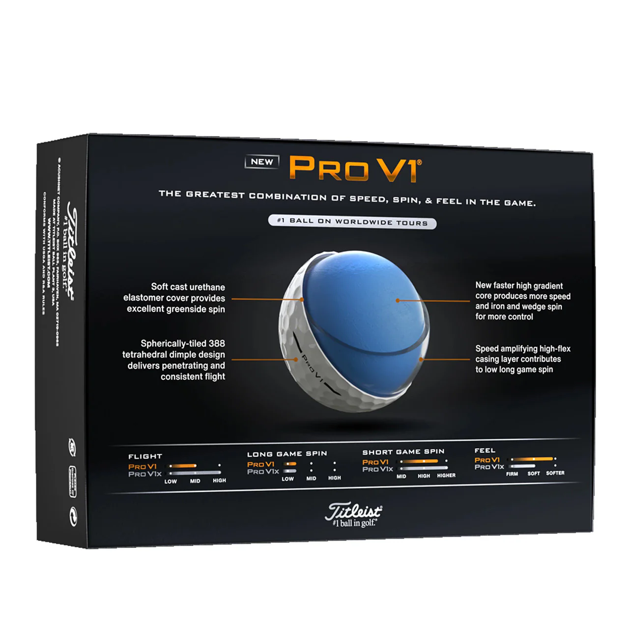Titleist 2025 Pro V1 Golf Balls 12pk - White - Image 2