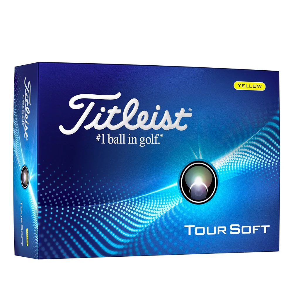 Titleist 2024 Tour Soft Golf Balls 12pk - Yellow