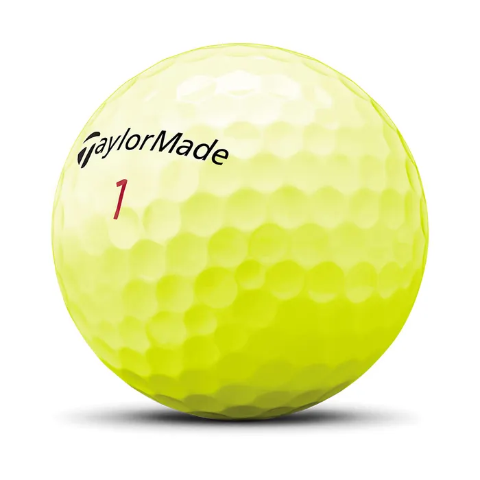 TaylorMade 2026 TP5X Golf Balls 12pk - Yellow - Image 4