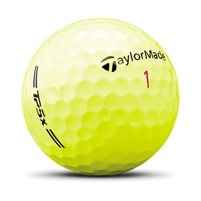 TaylorMade 2026 TP5X Golf Balls 12pk - Yellow - Image 5