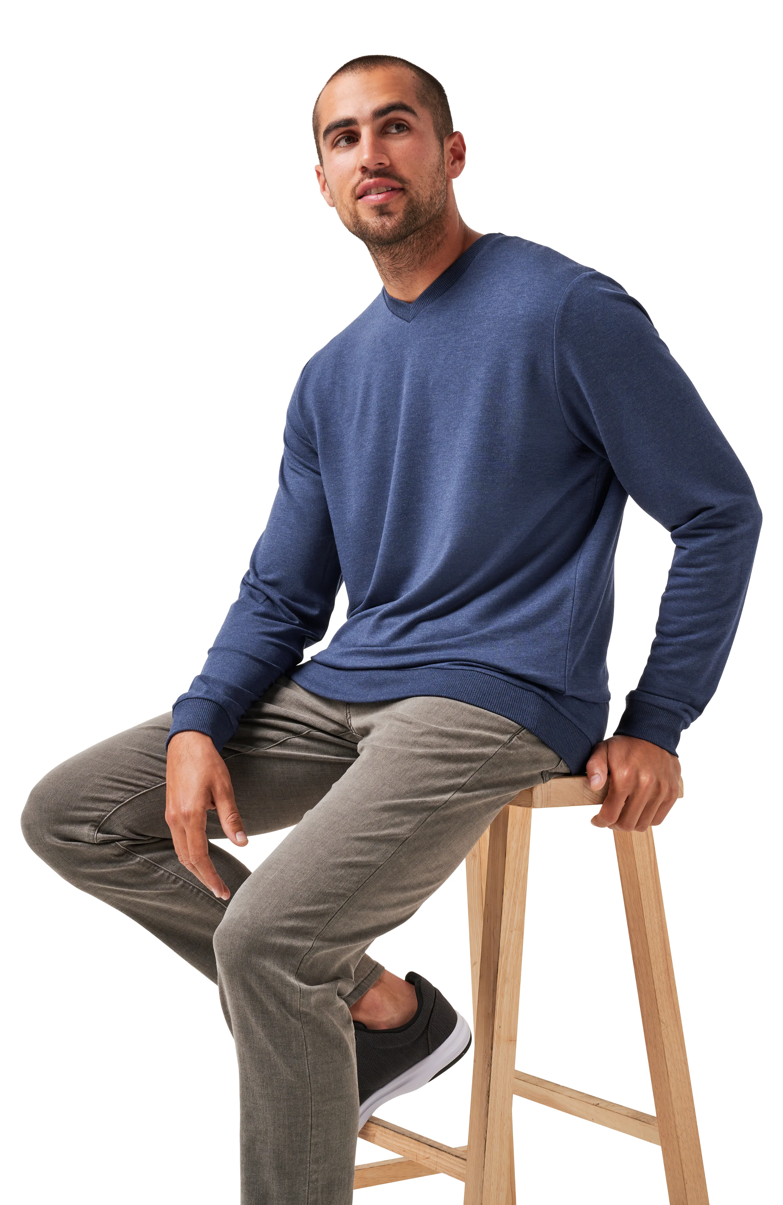 TravisMathew Amenities V-Neck Pullover - Image 5