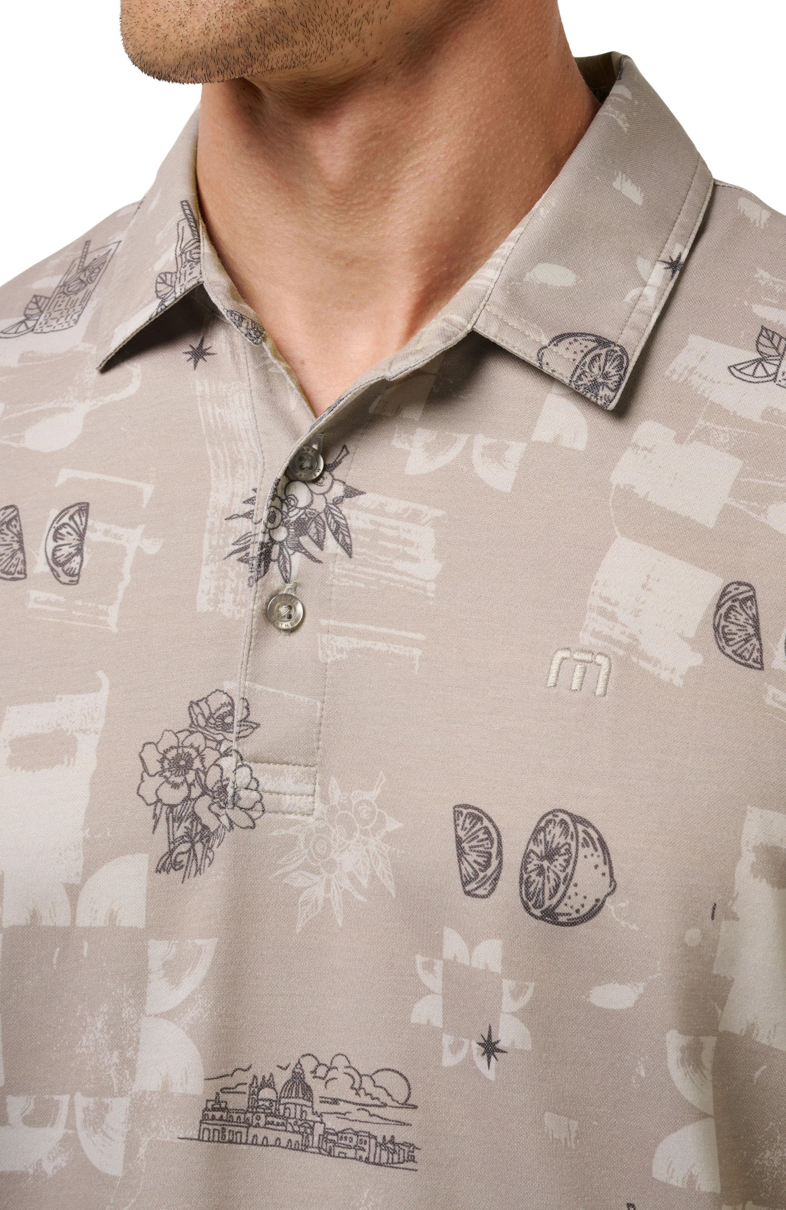 TravisMathew Featherweight Spritz Polo - Image 4
