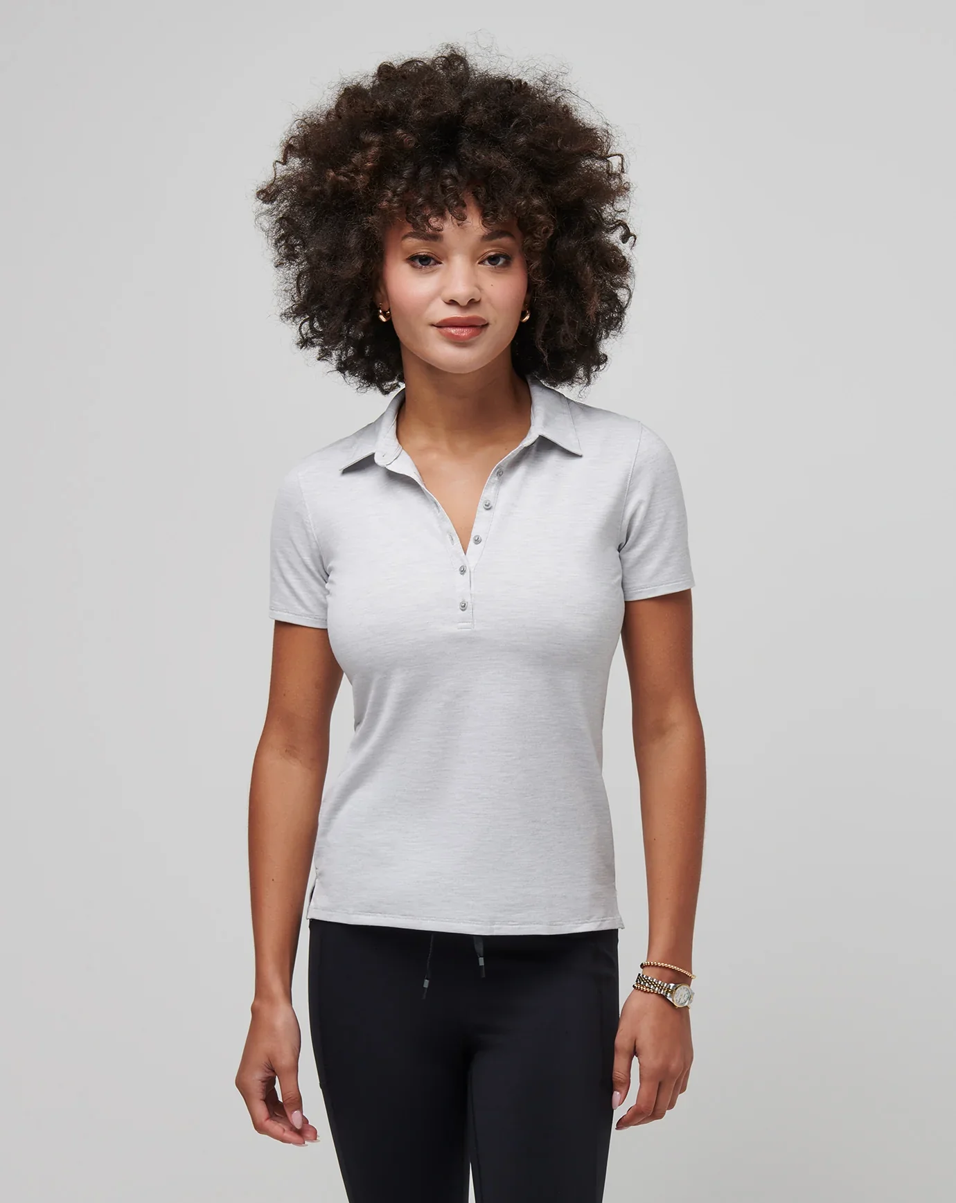 TravisMathew Featherweight Short-Sleeve Active Ladies Polo - Image 5